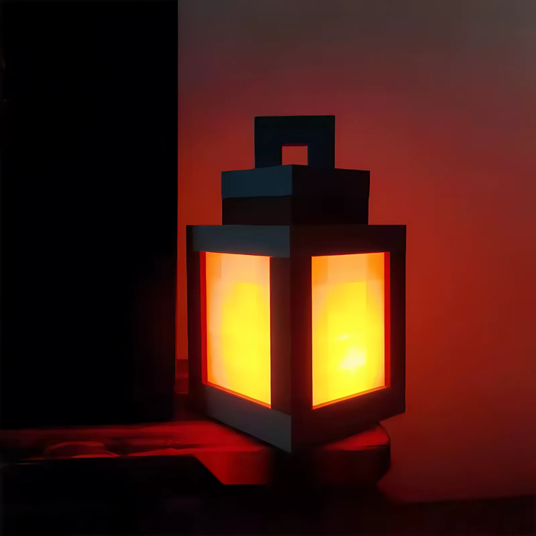 Pixelated LED Lantern