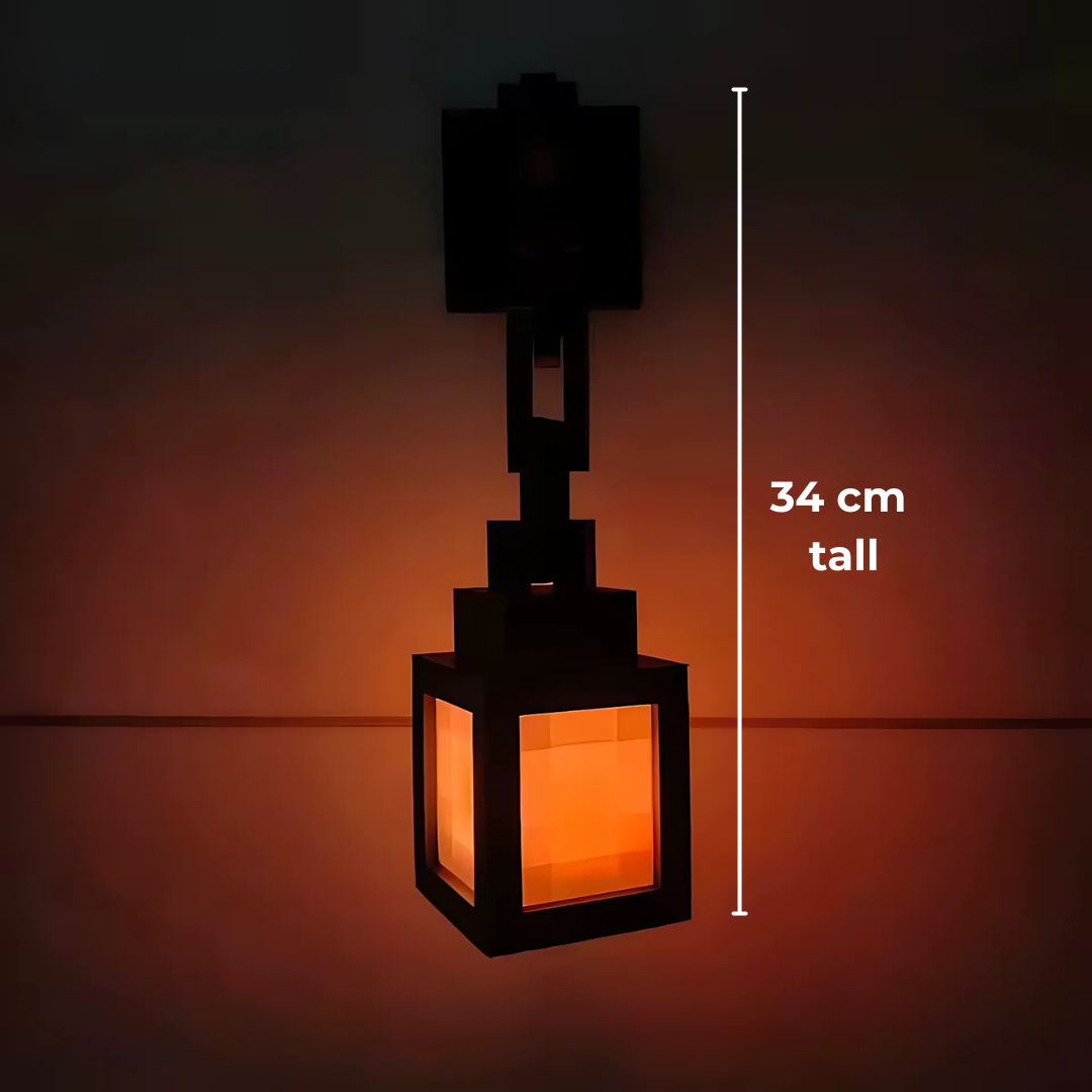Pixelated LED Lantern