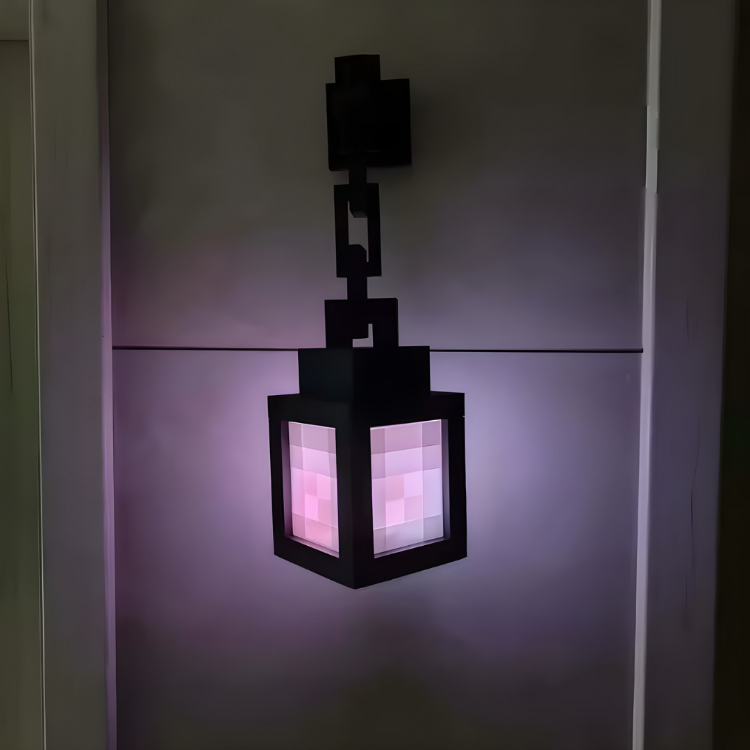 Pixelated LED Lantern