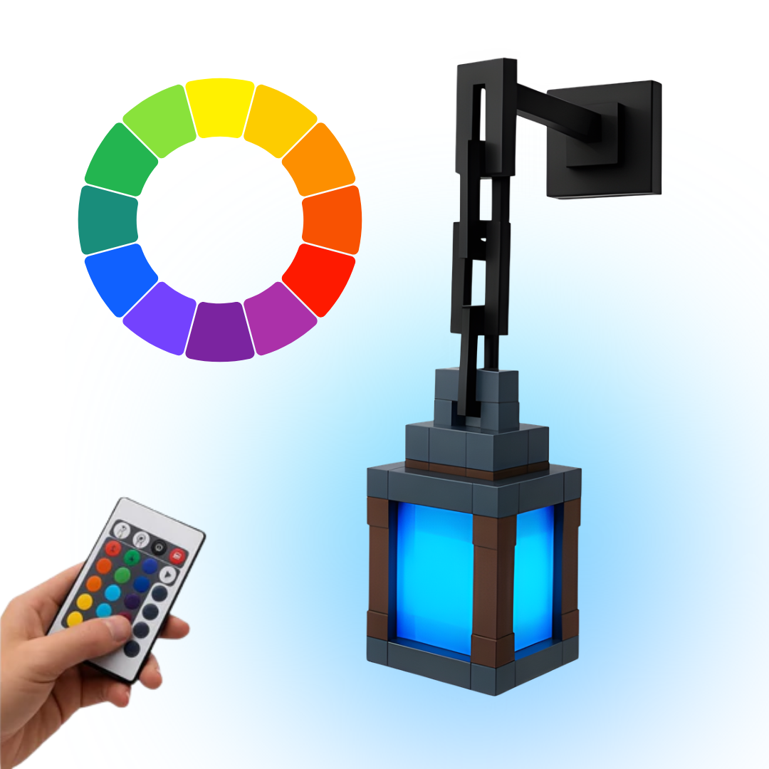 Pixelated LED Lantern